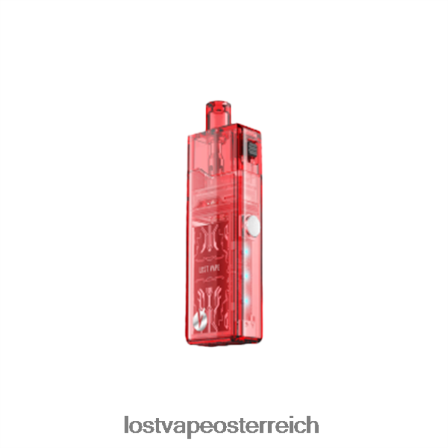 Lost Vape Wien - 66TH26202 Lost Vape Orion Kunst-Pod-Kit rot klar