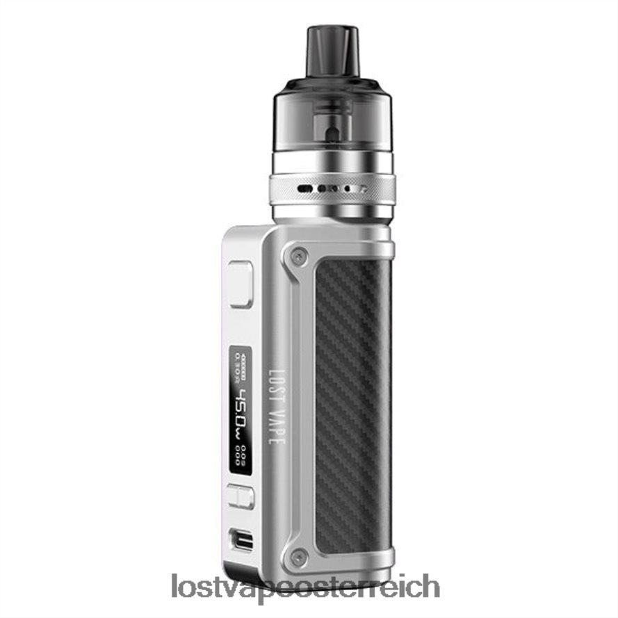 Lost Vape Review Österreich - 66TH26247 Lost Vape Thelema Mini-Kit 45w | Ub Lite Pod Tank Weltraumsilber