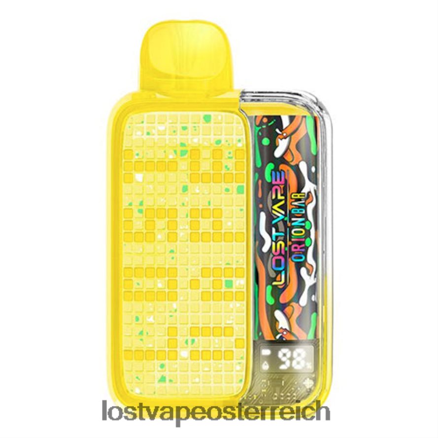 Lost Vape Disposable - 66TH26278 Lost Vape Orion Riegel Einweg 10000 Sprühstöße 20 ml 50 mg Ananaslimonade