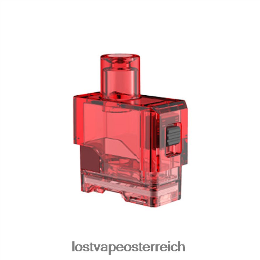 Lost Vape Flavors Österreich - 66TH26315 Lost Vape Orion Kunst leere Ersatzkapseln | 2,5 ml rot klar